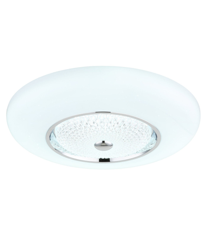 Graham 60cm Integrated LED Flush Ceiling Light Matt White 2700-4000-6000K-5