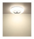 Graham 60cm Integrated LED Flush Ceiling Light Matt White 2700-4000-6000K-6