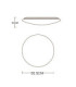 Pierre Integrated LED Flush Ceiling Light White 3000-6500K-5