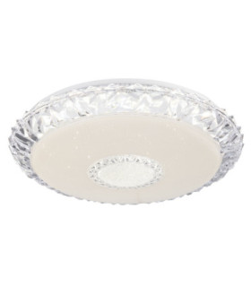 Eddie Integrated LED Decorative Flush Ceiling Light White 3000-6500K-1