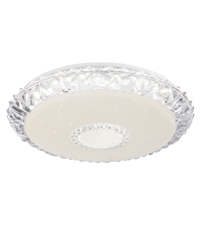 Eddie Integrated LED Decorative Flush Ceiling Light White 3000-6500K-1