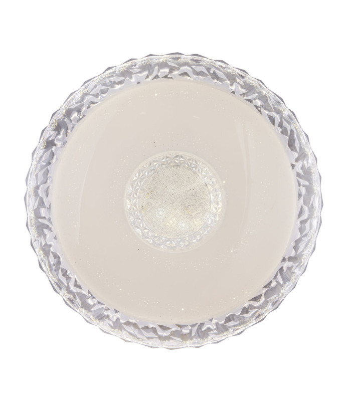 Eddie Integrated LED Decorative Flush Ceiling Light White 3000-6500K-3