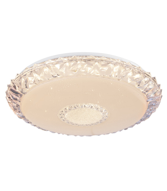 Eddie Integrated LED Decorative Flush Ceiling Light White 3000-6500K-5