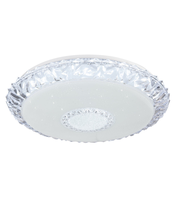 Eddie Integrated LED Decorative Flush Ceiling Light White 3000-6500K-6