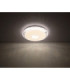 Eddie Integrated LED Decorative Flush Ceiling Light White 3000-6500K-7