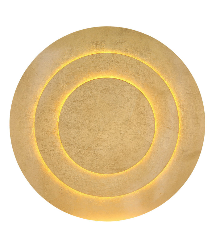 Heda Integrated LED Decorative Flush Ceiling Light Gold Colours 3000K-3