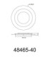 Heda Integrated LED Decorative Flush Ceiling Light Gold Colours 3000K-6