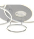 Invertina Integrated Led Semi Flush Ceiling Light Matt Silver Colour 2700-6500K-4