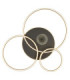 Invertina Integrated Led Semi Flush Ceiling Light Matt Gold Colours 2700-6500K-3