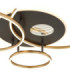 Invertina Integrated Led Semi Flush Ceiling Light Matt Gold Colours 2700-6500K-4