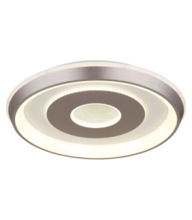 Williamson Integrated Led Semi Flush Ceiling Light Matt White 2700-4000-6500K-1