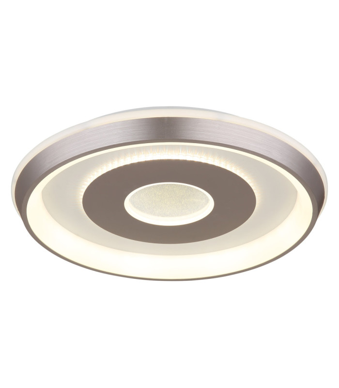 Williamson Integrated Led Semi Flush Ceiling Light Matt White 2700-4000-6500K-1