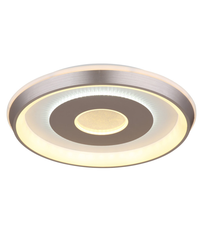 Williamson Integrated Led Semi Flush Ceiling Light Matt White 2700-4000-6500K-4