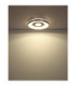 Williamson Integrated Led Semi Flush Ceiling Light Matt White 2700-4000-6500K-6