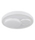 Ruiz Integrated Led Semi Flush Ceiling Light Matt White 2700-4000-6500K-2