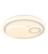 Ruiz Integrated Led Semi Flush Ceiling Light Matt White 2700-4000-6500K-4