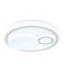 Ruiz Integrated Led Semi Flush Ceiling Light Matt White 2700-4000-6500K-5