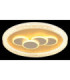 Loraine Ring Integrated Led Semi Flush Ceiling Light Matt White 3000K-4