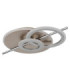 Norris Integrated Led Semi Flush Ceiling Light Matt Champagne Colour 4000K-2
