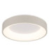 Gallegos 40cm Integrated Led Semi Flush Ceiling Light Matt Sand Colour 2700-6000K-1
