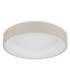 Gallegos 40cm Integrated Led Semi Flush Ceiling Light Matt Sand Colour 2700-6000K-2