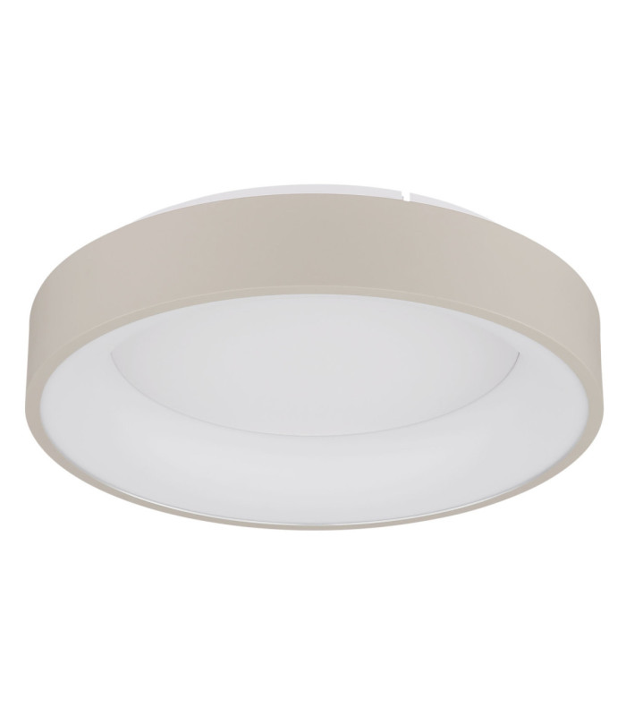 Gallegos 40cm Integrated Led Semi Flush Ceiling Light Matt Sand Colour 2700-6000K-2