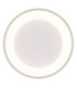 Gallegos 40cm Integrated Led Semi Flush Ceiling Light Matt Sand Colour 2700-6000K-3