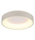 Gallegos 40cm Integrated Led Semi Flush Ceiling Light Matt Sand Colour 2700-6000K-4