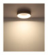 Gallegos 40cm Integrated Led Semi Flush Ceiling Light Matt Sand Colour 2700-6000K-6