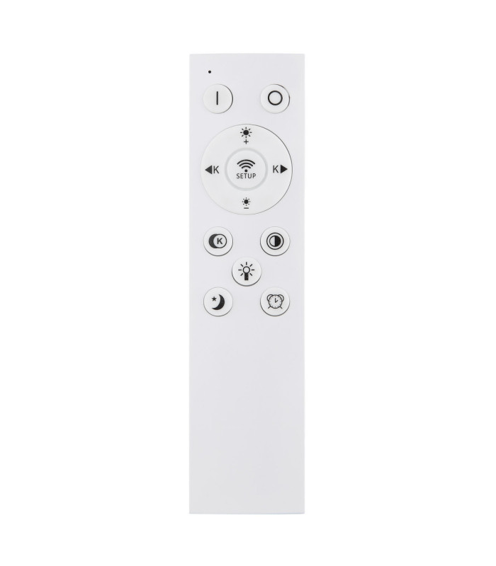 Gallegos 40cm Integrated Led Semi Flush Ceiling Light Matt Sand Colour 2700-6000K-7