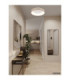 Gallegos 40cm Integrated Led Semi Flush Ceiling Light Matt Sand Colour 2700-6000K-8