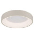 Gallegos 40cm Integrated Led Semi Flush Ceiling Light Matt Sand Colour 2700-6000K-9