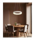 Gallegos Integrated Led Pendant Ceiling Light Matt Sand Colour 2700-6000K-8