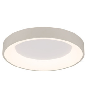 Gallegos 50cm Integrated Led Semi Flush Ceiling Light Matt Sand Colour 2700-6000K-1