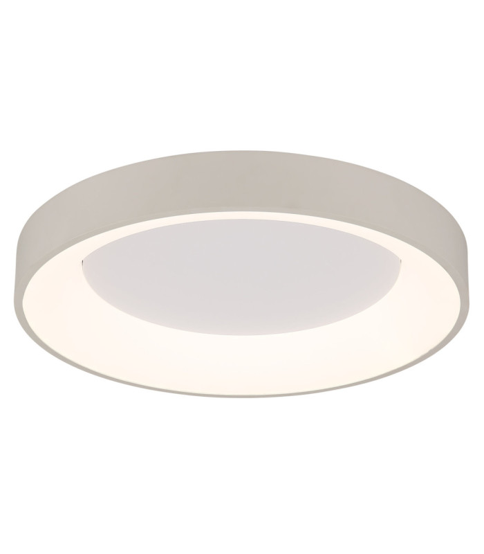 Gallegos 50cm Integrated Led Semi Flush Ceiling Light Matt Sand Colour 2700-6000K-1