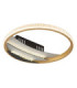 Constance 30cm Integrated Led Semi Flush Ceiling Light Matt Black 3000-4000-6000K-1