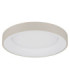 Gallegos 50cm Integrated Led Semi Flush Ceiling Light Matt Sand Colour 2700-6000K-2