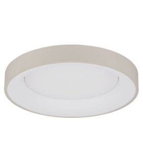 Gallegos 50cm Integrated Led Semi Flush Ceiling Light Matt Sand Colour 2700-6000K-2
