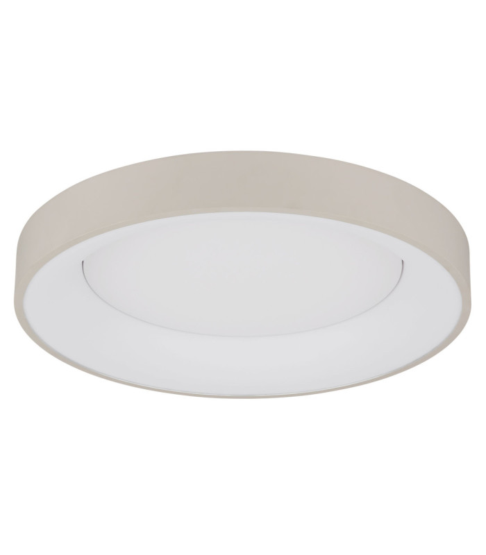 Gallegos 50cm Integrated Led Semi Flush Ceiling Light Matt Sand Colour 2700-6000K-2