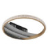 Constance 30cm Integrated Led Semi Flush Ceiling Light Matt Black 3000-4000-6000K-2
