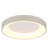 Gallegos 50cm Integrated Led Semi Flush Ceiling Light Matt Sand Colour 2700-6000K-4