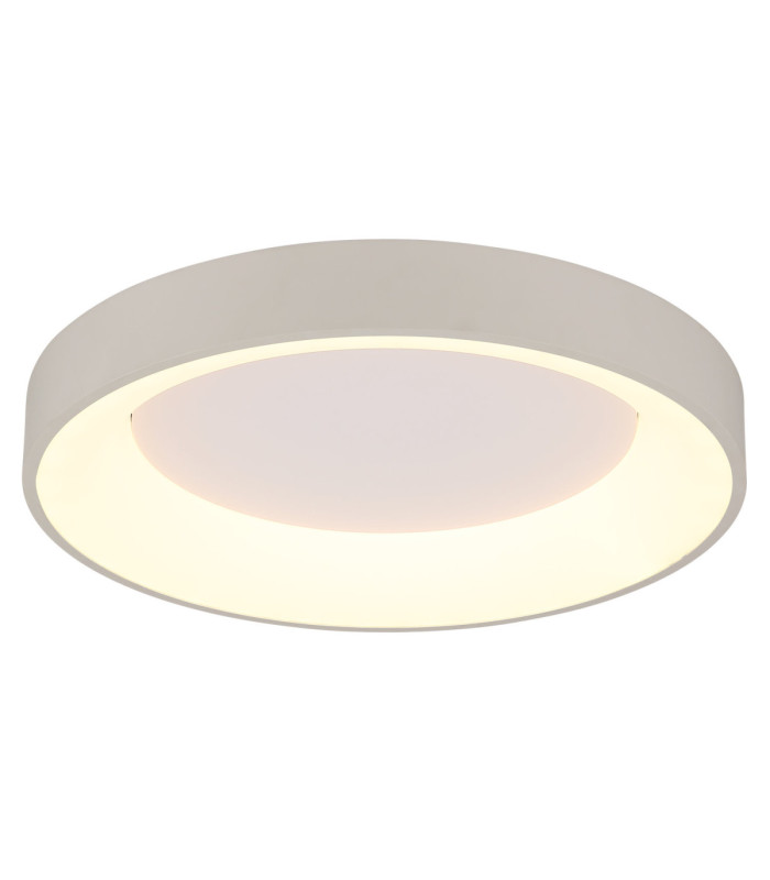 Gallegos 50cm Integrated Led Semi Flush Ceiling Light Matt Sand Colour 2700-6000K-4