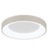 Gallegos 50cm Integrated Led Semi Flush Ceiling Light Matt Sand Colour 2700-6000K-5