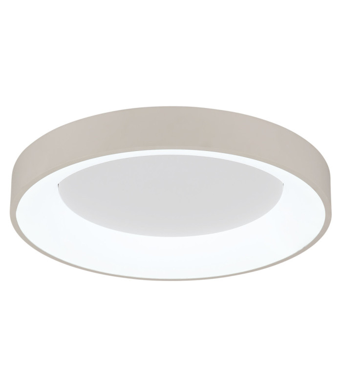 Gallegos 50cm Integrated Led Semi Flush Ceiling Light Matt Sand Colour 2700-6000K-5