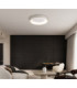 Gallegos 50cm Integrated Led Semi Flush Ceiling Light Matt Sand Colour 2700-6000K-8