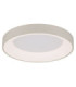 Gallegos 50cm Integrated Led Semi Flush Ceiling Light Matt Sand Colour 2700-6000K-9