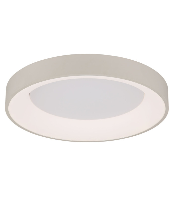 Gallegos 50cm Integrated Led Semi Flush Ceiling Light Matt Sand Colour 2700-6000K-9