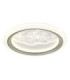 Odessa Integrated Led Semi Flush Ceiling Light Matt Grey 3000-4000-6500K-1