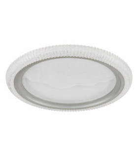 Odessa Integrated Led Semi Flush Ceiling Light Matt Grey 3000-4000-6500K-2