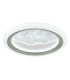 Odessa Integrated Led Semi Flush Ceiling Light Matt Grey 3000-4000-6500K-6